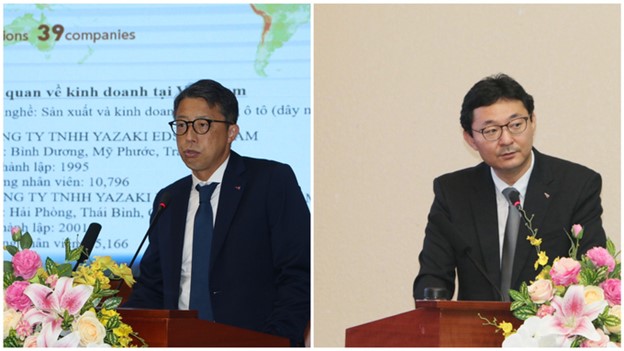 Đại diện Tập đoàn Yazaki tại buổi tọa đàm