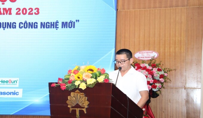 Ông Kim Hòa – PTGĐ- CTy CP chiếu sáng công cộng Đà Nẵng về vấn đề thời gian cung ứng trong đấu thầu vị chiếu sáng công…