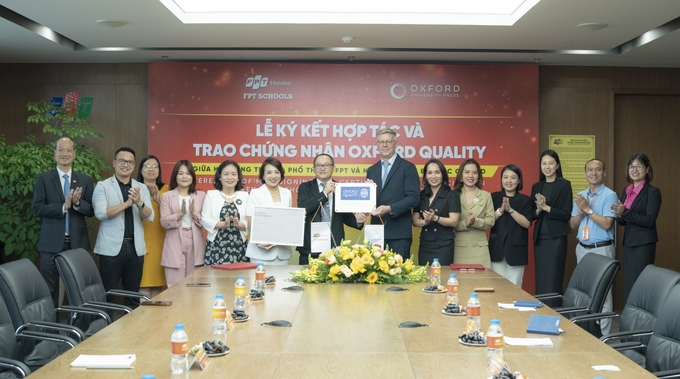 FPT Schools là hệ thống trường phổ thông đầu tiên tại Việt Nam được OUP công nhận vào danh sách các trường Oxford Quality trên toàn thế giới