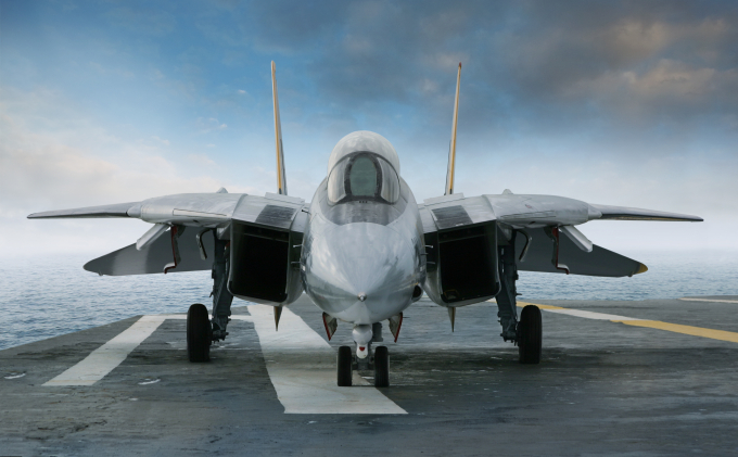 Tiêm kích chiến đấu tàng hình F-14 nổi tiếng