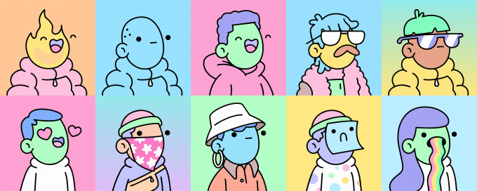 NFT của Niq Chen thuộc bộ sưu tập Doodles nổi tiếng trên sàn NFT