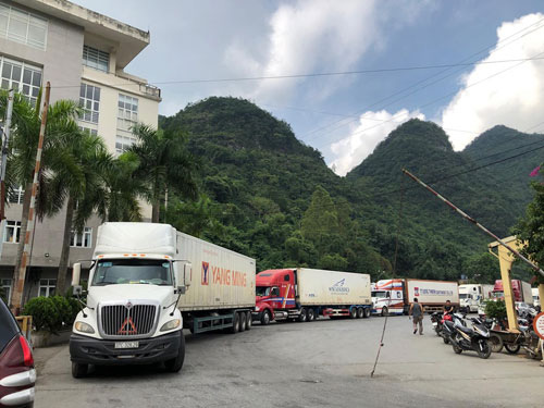 Cửa khẩu Quốc tế Hữu Nghị | Ảnh: Minh Chiến