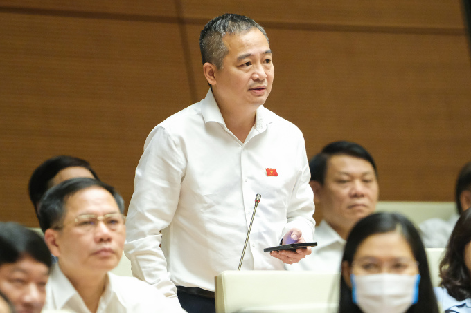 Đại biểu Nguyễn Lân Hiếu. Ảnh: Media Quốc hội