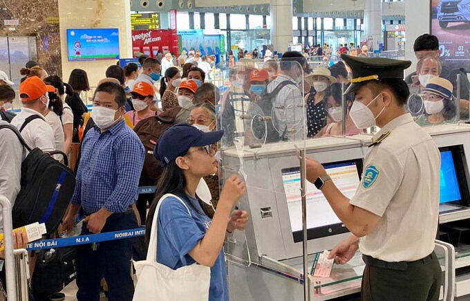 Riêng trong tháng 4/2023, các cảng hàng không trên cả nước đã đón 9,17 triệu khách