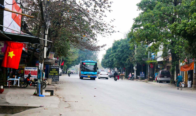 Vị trí đang vướng mặt bằng thuộc địa phận khu phố Viềng.