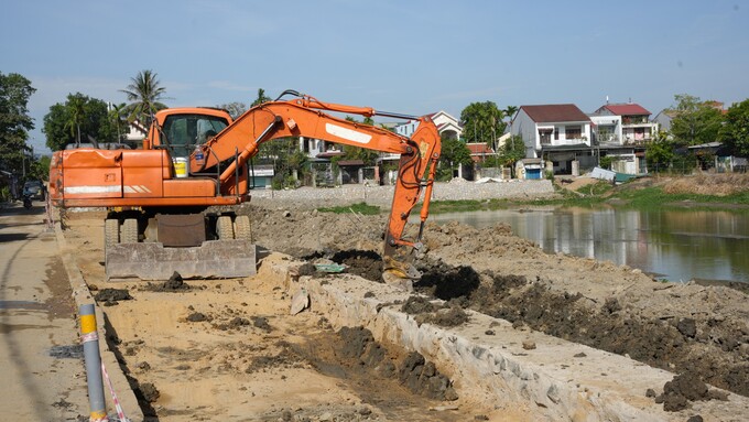 Hiện trạng thi công tại các công trình còn quá chậm.