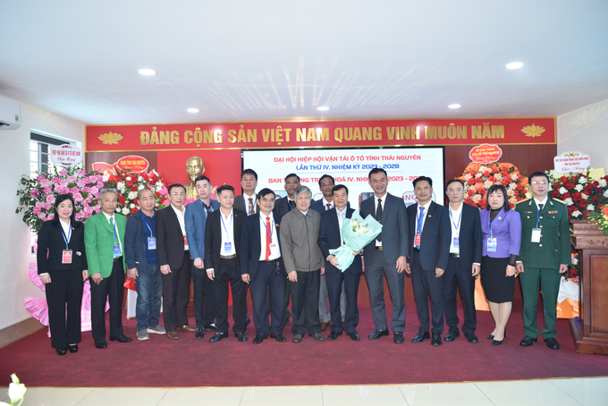 Ông Nguyễn Tiến Vinh tái đắc cử Chủ tịch HHVT ô tô tỉnh Thái Nguyên