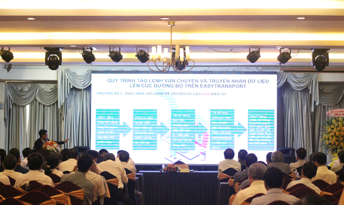 Nhiều giải pháp chuyển đổi số trong lĩnh vực vận tải được trình bày tại Hội nghị