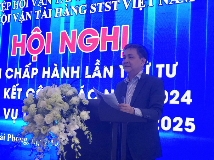 Trưởng phòng Quản lý tổ chức giao thông – Cục đường bộ Việt Nam Lê Hồng Điệp. Ảnh: Đinh Huyền.