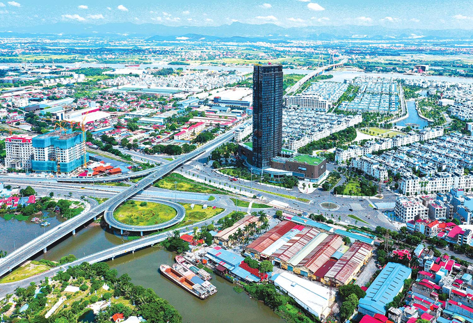 Một góc đô thị Hải Phòng hôm nay