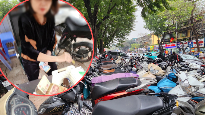Nhân viên bãi xe trước cổng bệnh viện Việt Pháp thu giá gấp 3 quy định khiến người dân vô cùng bức xúc.