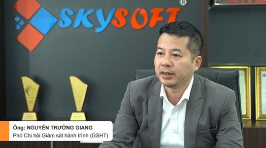 Ông Nguyễn Trường Giang - Phó Chi hội Giám sát hành trình (Hiệp hội Vận tải ô tô VN)