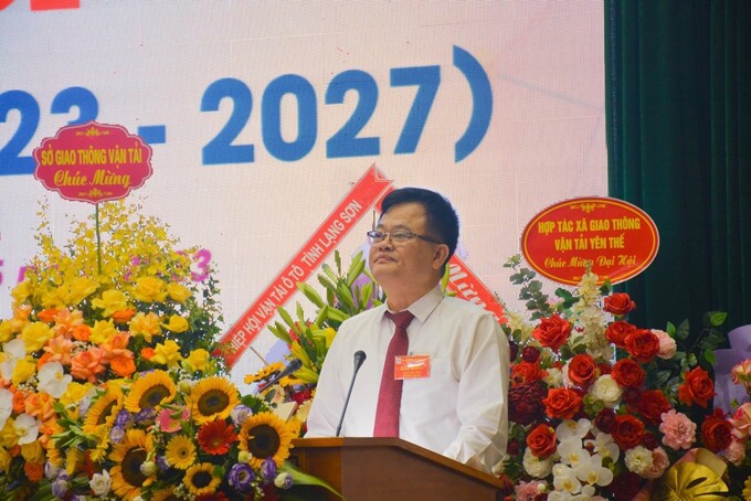 Ông Nguyễn Trọng Khanh-Phó Chủ tịch thường trực Hiệp hội Vận tải ô tô tỉnh Bắc Giang: Cần coi việc nâng cao chất lượng hoạt động của Hiệp hội là nhiệm vụ trọng tâm, tiếp tục tuyên truyền vận động phát triển hội viên mới