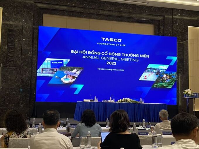 Tasco đặt mục tiêu với doanh thu năm 2022 là 11.400 tỷ đồng, lợi nhuận sau thuế 250 tỷ đồng, lần lượt gấp 13 lần và 5,6 lần so với thực hiện năm 2021