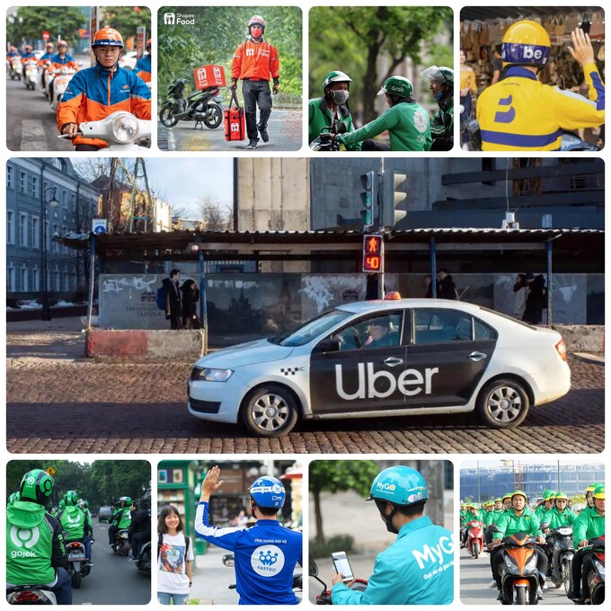 Sân chơi taxi công nghệ tại Việt Nam đang khá thú vị