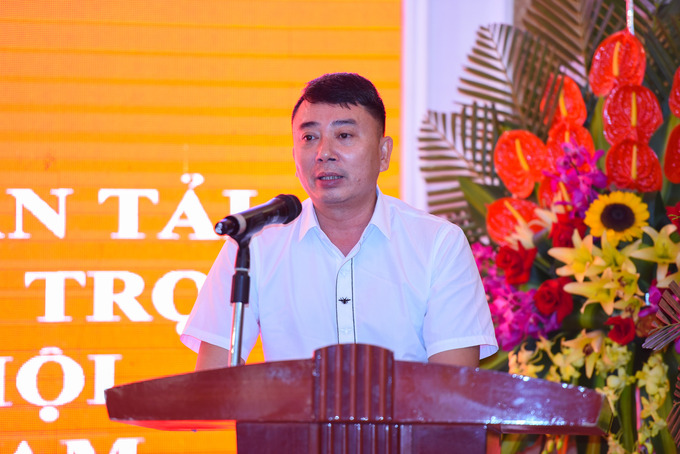 Đại diện doanh nghiệp công ty vận tải cũng đã ý tham luận tại buổi thành lập