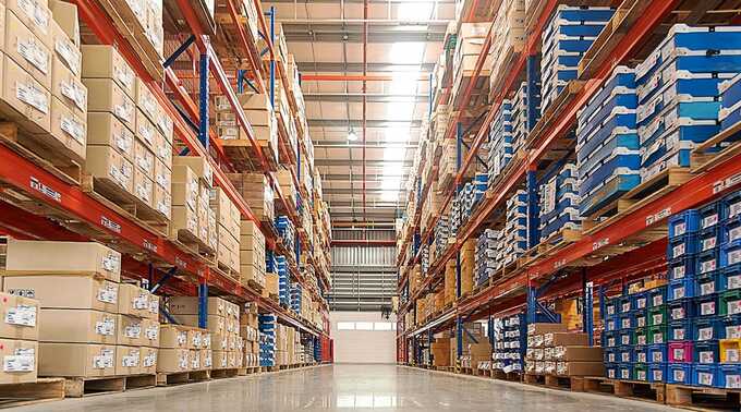 Một tổng kho GIGA của Trung Quốc mới xây dựng. Ảnh: TL