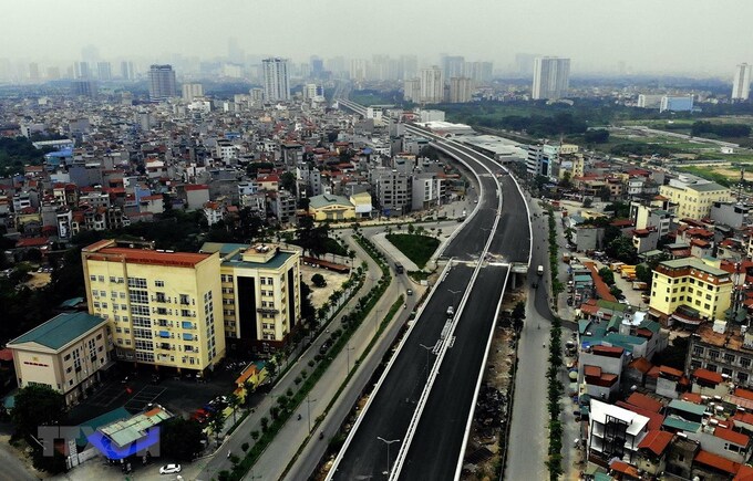 Gói thầu xây dựng cầu cạn đoạn Mai Dịch – Nam Thăng Long còn một số sai sót