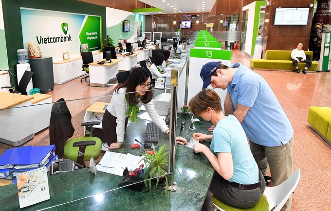 Năm 2022, Vietcombank đặt mục tiêu tăng trưởng tổng tài sản 8%, tín dụng tăng 12%, tỷ lệ nợ xấu dưới 1,5%, lợi nhuận trước thuế tăng tối thiểu 12%