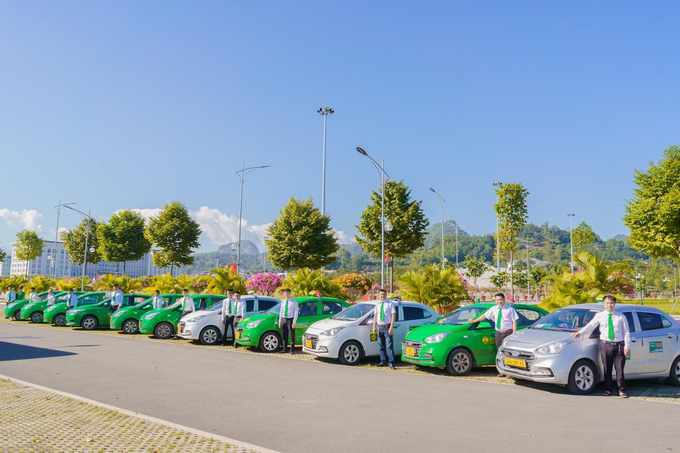 Taxi truyền thống không ngừng chuyển mình vươn lên. Ảnh: CTV