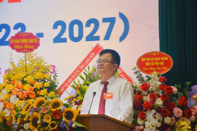 Ông Nguyễn Trọng Khanh-Phó Chủ tịch thường trực Hiệp hội Vận tải ô tô tỉnh Bắc Giang: Cần coi việc nâng cao chất lượng hoạt động của Hiệp hội là nhiệm vụ trọng tâm, tiếp tục tuyên truyền vận động phát triển hội viên mới