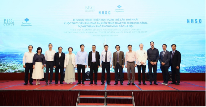 Hội đồng thi tuyển Cuộc thi Phương án kiến trúc Tháp Tài chính 108 tầng – Dự án Thành phố Thông minh Bắc Hà Nội.