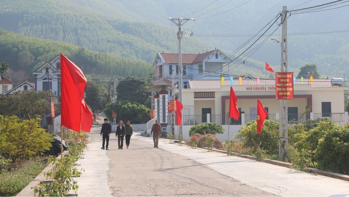 Khu trung tâm thôn An Phú, xã Cương Sơn (Lục Nam)