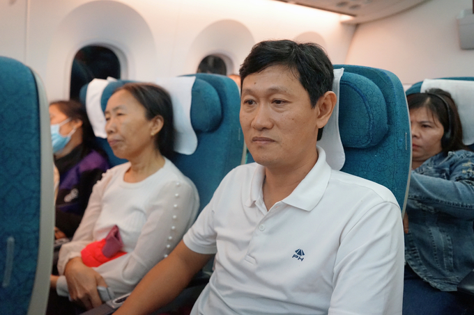 Người lao động trên chuyến bay VN218.