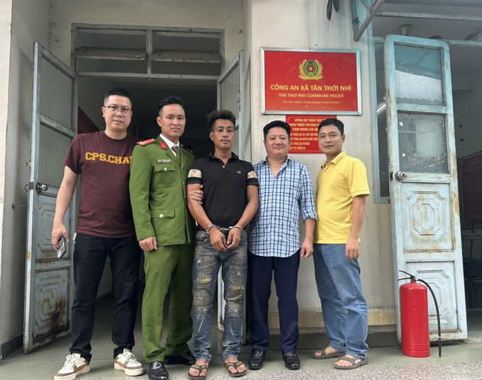 Công an phường Xuân La đã bắt giữ thành công đối tượng Vũ Văn Thêm