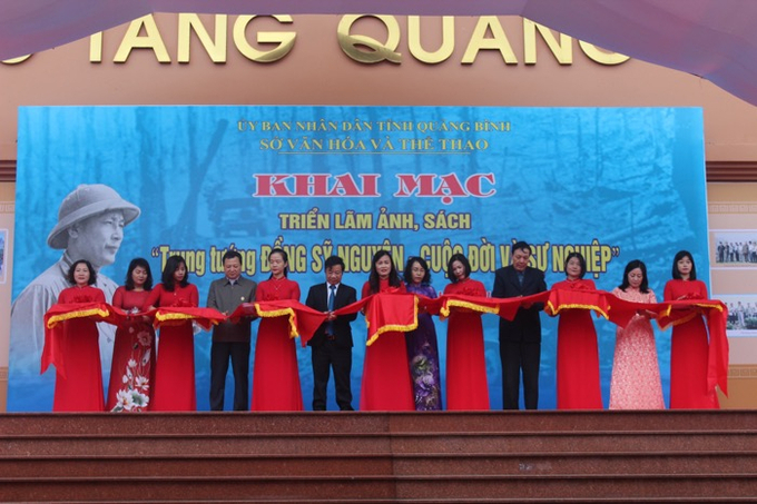 Quảng Bình tổ chức Khai mạc triển lãm chuyên đề “Trung tướng Đồng Sỹ Nguyên - Cuộc đời và sự nghiệp”