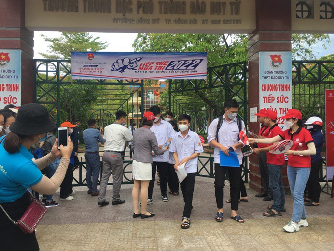 Buổi thi diễn ra bình thường, không có cán bộ làm nhiệm vụ thi và thí sinh vi phạm Quy chế thi.