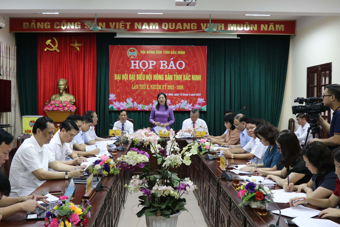 Toàn cảnh buổi Họp báo.