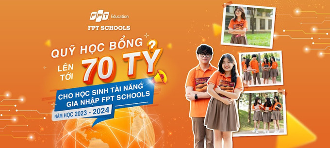 800 suất học bổng từ tổng quỹ 70 tỷ của FPT Schools đang chờ chủ nhân