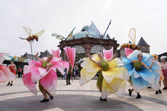 “Đại tiệc sắc màu” tại Sun World Ba Na Hills dịp Tết Nguyên đán 2024