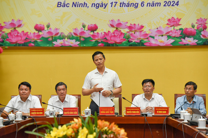 Ông Vương Quốc Tuấn - Phó Chủ tịch Thường trực UBND Bắc Ninh.