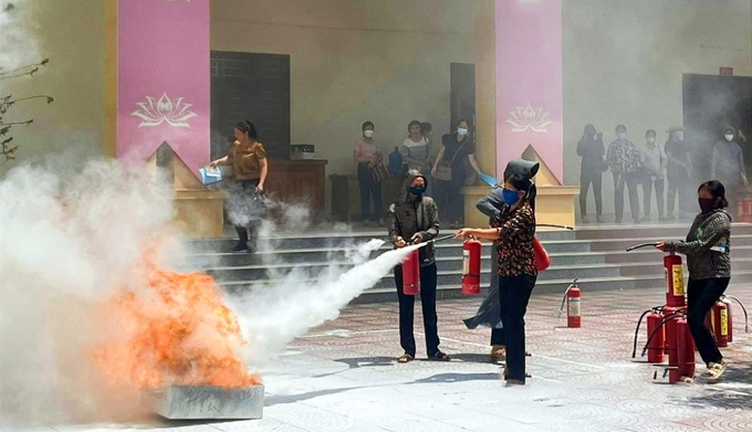 Bắc Ninh tăng cường kiểm tra an toàn PCCC và cứu nạn cứu hộ đối với chung cư, nhà ở nhiều căn hộ (chung cư mini), cơ sở kinh doanh dịch vụ cho thuê trọ, nhà ở kết hợp sản xuất kinh doanh có nguy cơ cháy, nổ cao.