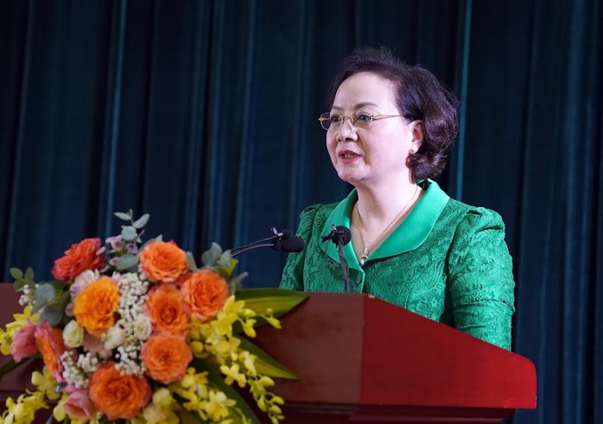 Bộ trưởng Bộ Nội vụ Phạm Thị Thanh Trà