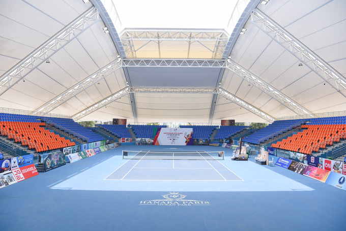 Cụm sân tổ hợp tennis lớn nhất Việt Nam với kinh phí 120 tỷ đồng, được xây dựng trên khu đất có tổng diện tích 10ha với 7 cụm sân quần vợt đạt chuẩn quốc tế. Nơi đây có tổng sức chứa trên 3.000 chỗ ngồi, phục vụ cho SEA Games 31.