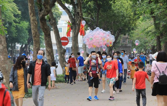 Du lịch Hà Nội đang trên đà hồi phục sau khoảng thời gian đại dịch. Ảnh Internet