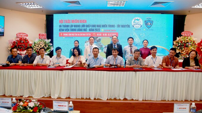 Ký kết bản ghi nhớ tham gia các nhiệm vụ trong mạng lưới ghép giác mạc.