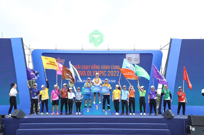 Nổi bật tại sự kiện là hoạt động chạy đồng hành. Cuối chương trình, BTC vinh danh các Novator cán đích đầu tiên.