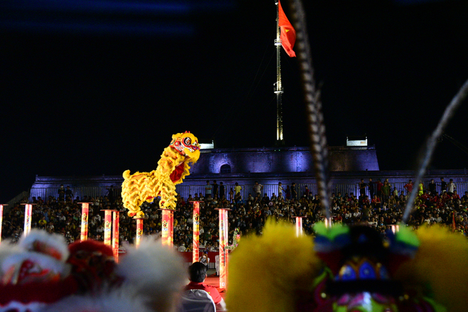 Ngày hội Lân Huế năm 2022 thu hút đông đảo người dân và du khách đến Huế.