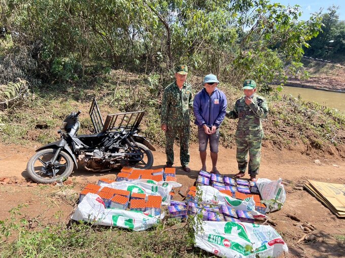 Tang vật bị lực lượng chức năng thu giữ.