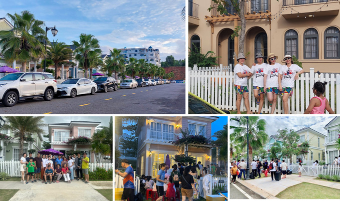 Du khách check-in và tận hưởng kỳ nghỉ thật trọn vẹn tại các biệt thự NovaWorld Phan Thiet
