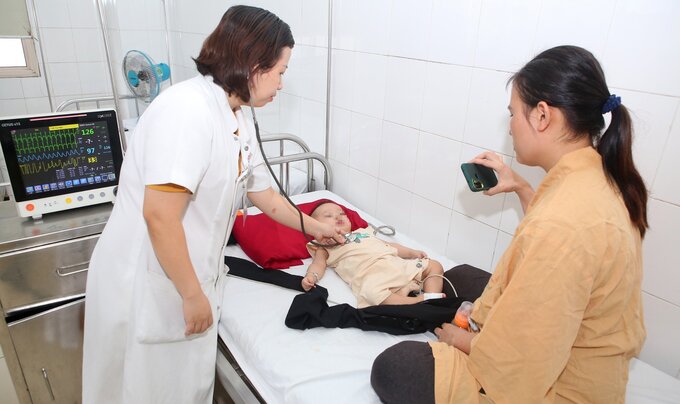 Bệnh nhi mắc bệnh cơ tim phì đại đã được điều trị thành công tại Bệnh viện Trung ương Huế.