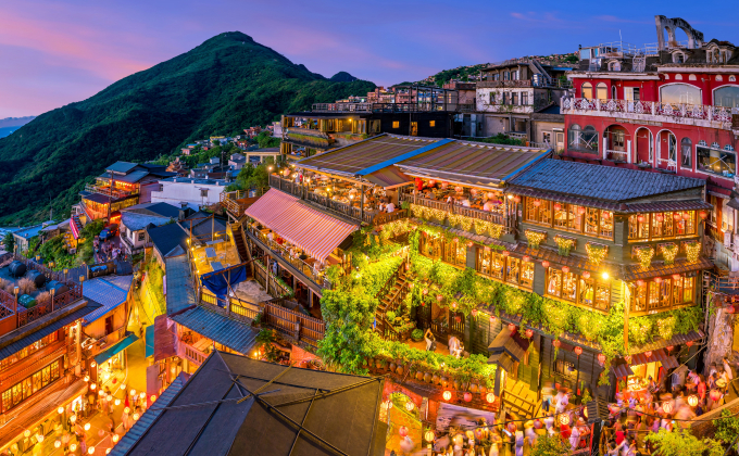 Làng cổ Cửu Phần tại Đài Loan
