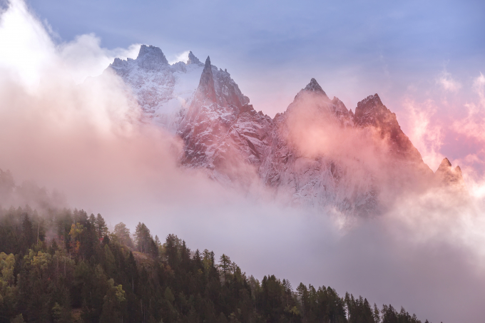 Dãy núi Alps kỳ vĩ