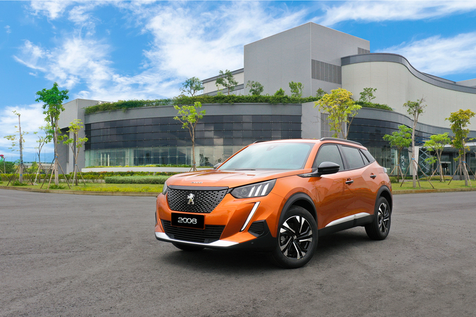 Chiếc xe Peugeot 2008 trao tặng cho vận động viên Nguyễn Thị Oanh thuộc phiên bản GT-Line.