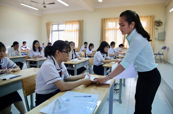 Thí sinh cần cân nhắc kỹ, chắc chắn về khả năng làm của mình trước khi gửi đơn phúc khảo