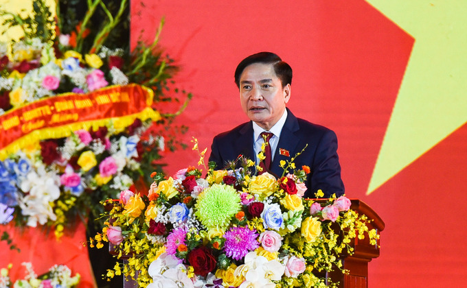 Tại buổi lễ, ông Bùi Văn Cường, Tổng Thư ký, Chủ nhiệm Văn phòng Quốc đã công bố Nghị quyết 723/NQ-UBTVQH15 ngày 13/2/ 2023 của Uỷ ban Thường vụ Quốc hội về thành lập thị xã Thuận Thành và 10 phường thuộc thị xã, gồm: Hồ, An Bình, Song Hồ, Gia Đông, Thanh Khương, Hà Mãn, Trạm Lộ, Trí Quả, Xuân Lâm, Ninh Xá trên cơ sở các thị trấn, xã cùng tên thuộc Thuận Thành (Bắc Ninh)